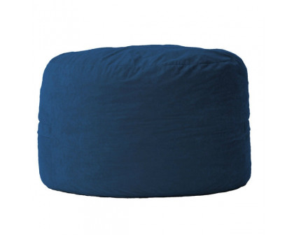 FaFurn Bean Bag Chair - Sky Blue, Suede