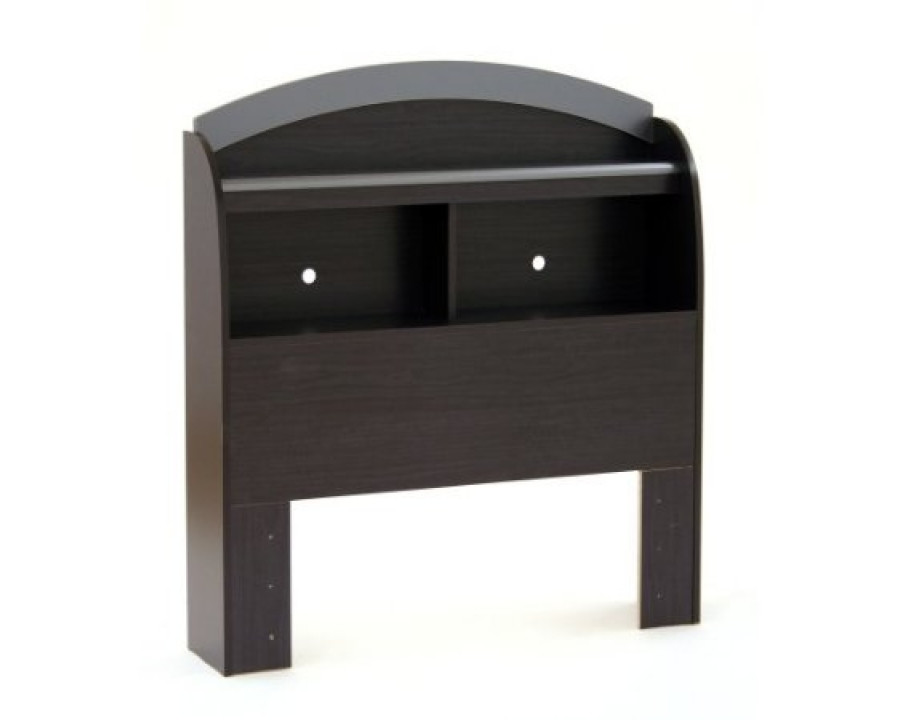 FaFurn - Twin Size Headboard in Black Onyx Charcoal