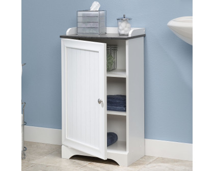 FaFurn™ Bathroom Cabinet with Adjustable Shelves - White, Wood