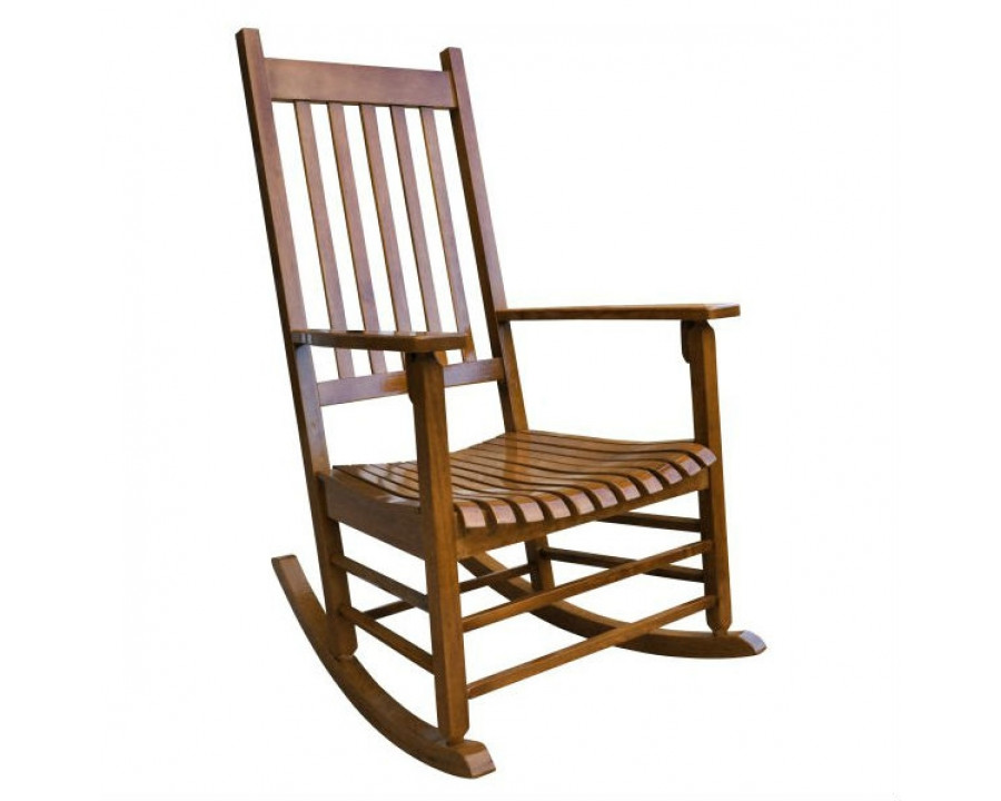 FaFurn - Mission Rocking Chair in Light Oak, Wood