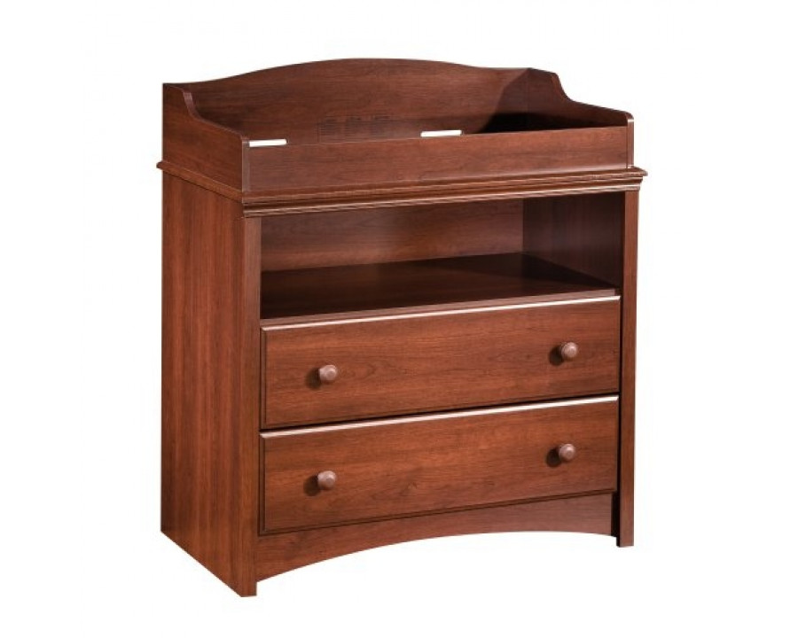 FaFurn - Baby Diaper Changing Table in Royal Cherry