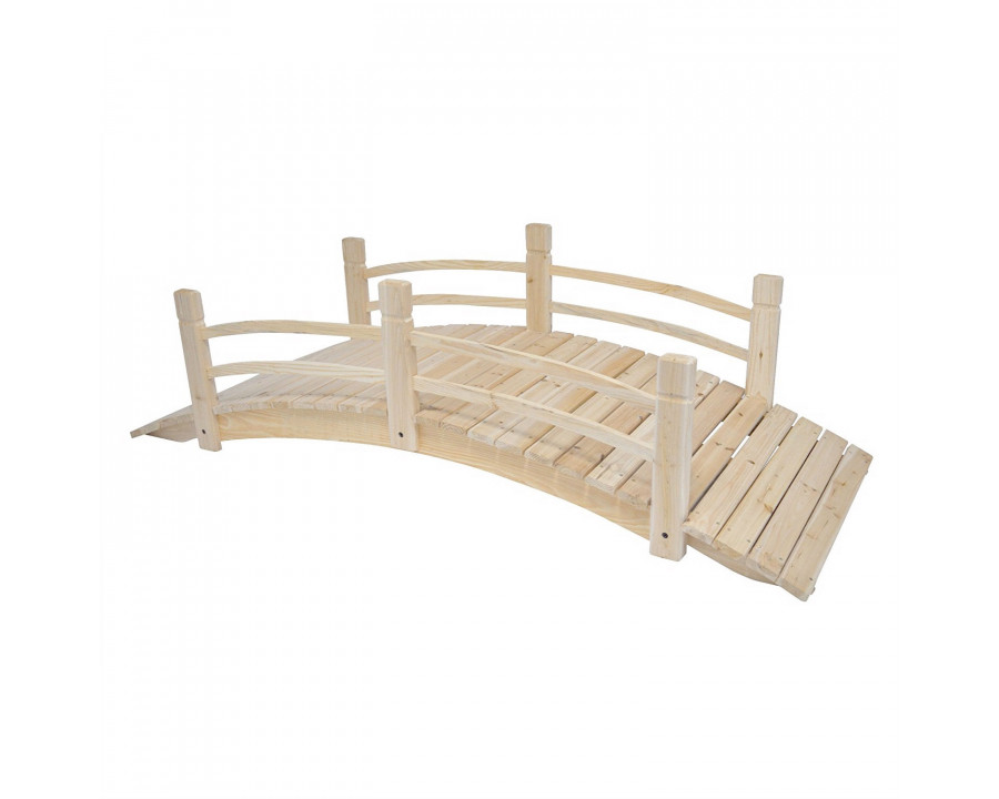 FaFurn - 72" Garden Bridge in Wood