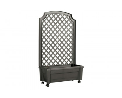 FaFurn - Indoor/Outdoor Polypropylene Wheeled Trellis Planter