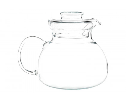 FaFurn - 1.5 Quart Stovetop Clear Glass Teapot Kettle