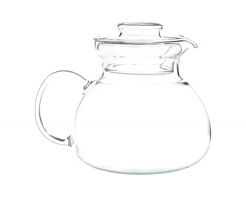 FaFurn 1.5 Quart Stovetop Clear Glass Teapot Kettle - without Infuser