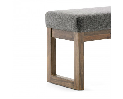 FaFurn - Modern Accent Bench with Upholstered Fabric Seat