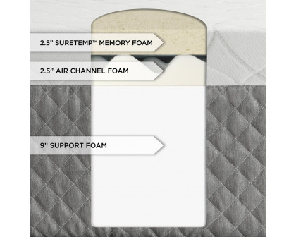 FaFurn Memory Foam 14" Mattress - King Size