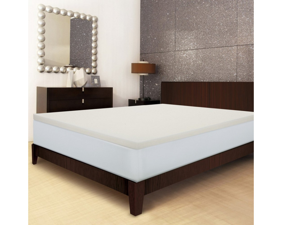 FaFurn - Memory Foam 2" Mattress Topper in Twin Size