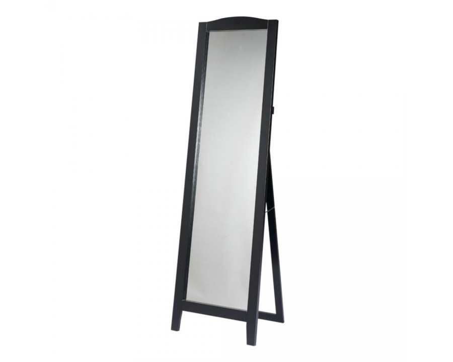 FaFurn - Full Length Mirror with Frame in Black