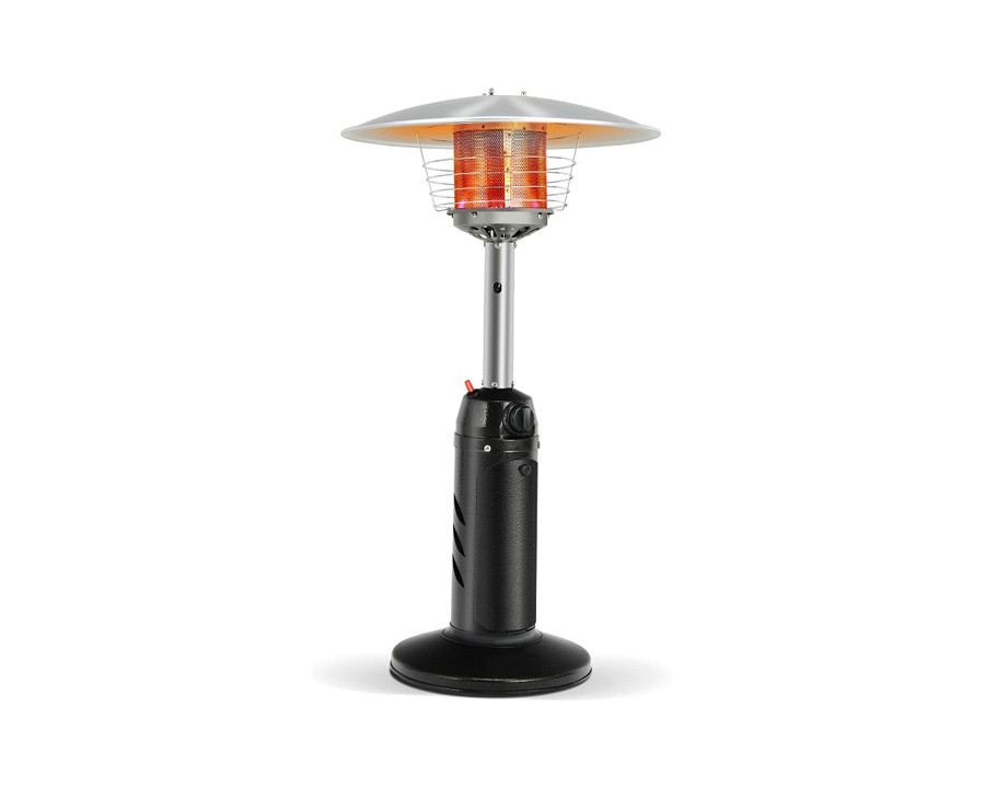 FaFurn Small Portable 11,000 Btu Lp Gas Tabletop Propane Patio Outdoor Heater