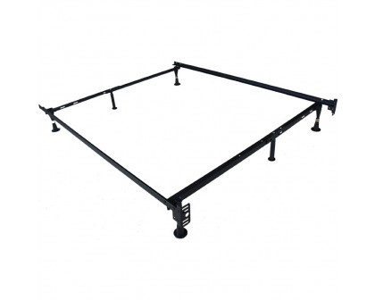 FaFurn - Adjustable Twin/Full Size Bed Frame in Metal