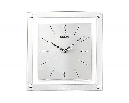 FaFurn - Contemporary 12.25-Inch Square Quiet Analog Wall Clock