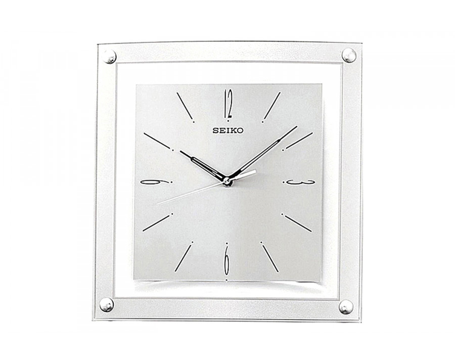 FaFurn - Contemporary 12.25-Inch Square Quiet Analog Wall Clock