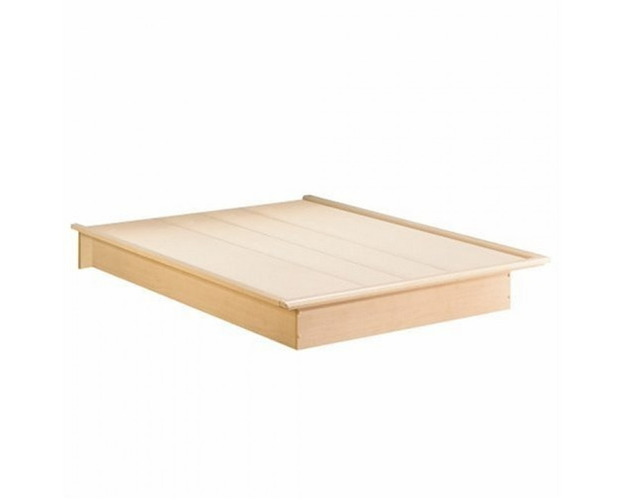 FaFurn - Queen Size Platform Bed Frame in Natural