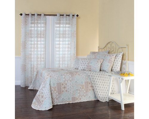 FaFurn - Full Size Bedspread with Paisley Pattern