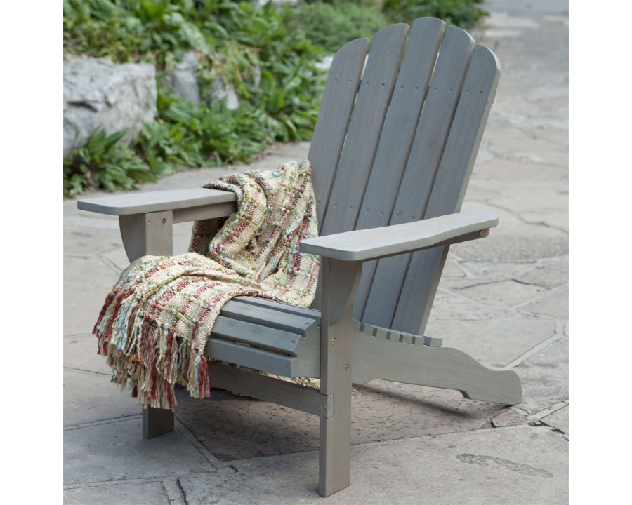 FaFurn - Adirondack Chair in Driftwood, Wood