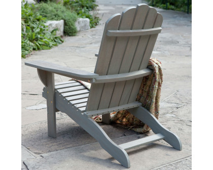 FaFurn - Adirondack Chair in Driftwood, Wood