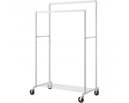 FaFurn - Garment Rack Clothes with Locking Wheels