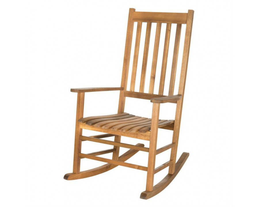 FaFurn - Mission Rocking Chair in Teak, Wood