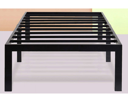 FaFurn 18-Inch High Rise Heavy Duty Metal Platform Bed Frame - Twin Size