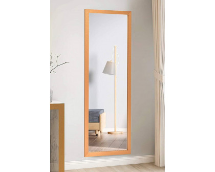 FaFurn - Full Length Bedroom Mirror with Over The Door Or Wall Mounted Design