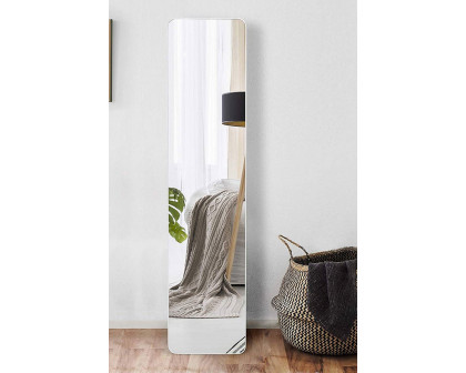 FaFurn - Modern Freestanding Full Length Floor Mirror with Stand Or Wall Mounted