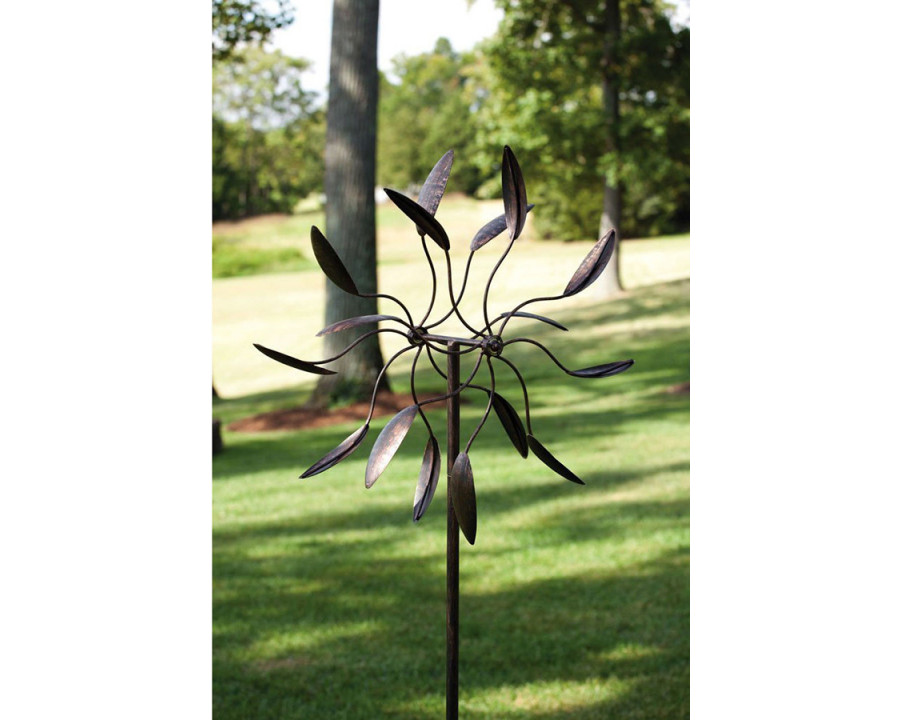 FaFurn - Spinning Metal Outdoor Garden Art Wind Spinner