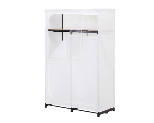 FaFurn Portable 46" Wardrobe - White