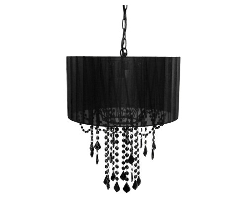 FaFurn - 1-Bulb Chandelier in Black