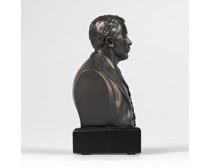 FaFurn - Theodore Roosevelt Bust Statue in Bronze