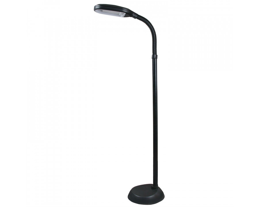 FaFurn - Floor Lamp with 27-Watt Bulb in Black