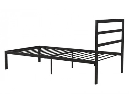 FaFurn Metal Platform Bed Frame with Headboard Included - Twin Size