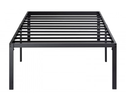 FaFurn - Metal Platform Bed Frame with Under-Bed Storage Space