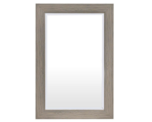 FaFurn - Rectangular Mirror with Wood Frame