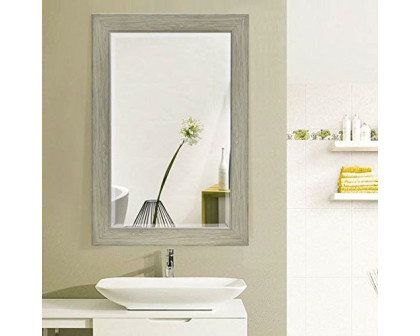 FaFurn™ Rectangular Mirror with Wood Frame