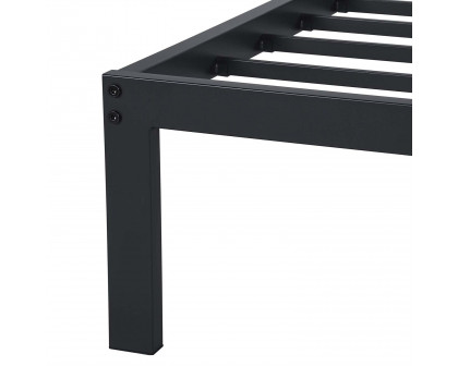 FaFurn Twin Size High Platform Bed Frame - Metal