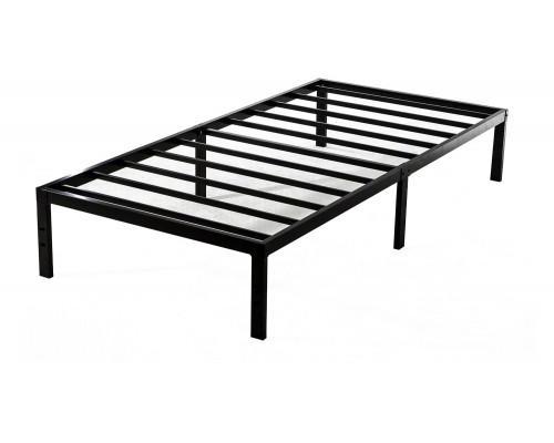 FaFurn - Twin Xl Study Black Metal Platform Bed Frame