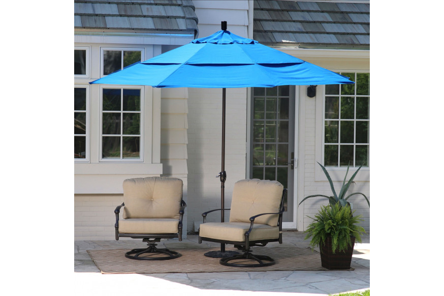 FaFurn™ Patio Umbrella with Pacific Blue Canopy Shade