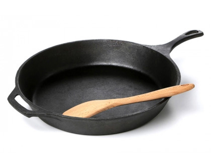 FaFurn - Pre-Seasoned Cast Iron 14-Inch Round Skillet