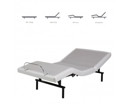 FaFurn - Adjustable Twin XL Size Bed Base with Remote