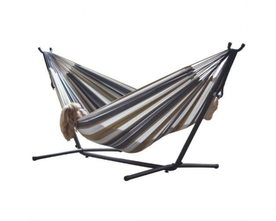 FaFurn - Hammock with Steel Stand in Cotton