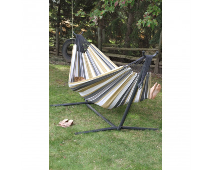 FaFurn - Hammock with Steel Stand in Cotton