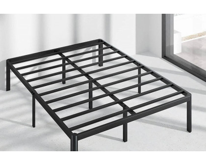 FaFurn - King Metal Platform Bed Frame with Rounded Legs 700 Lbs Weight Capacity