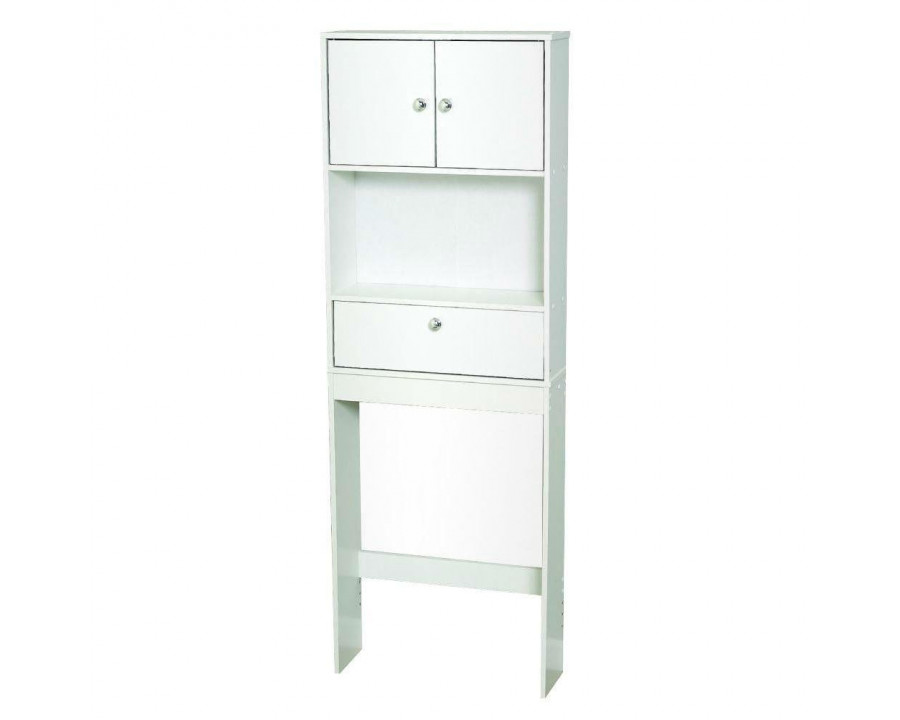 FaFurn - 3-Drawer Bathroom Space Saver in White