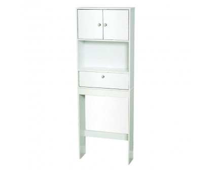 FaFurn - 3-Drawer Bathroom Space Saver in White