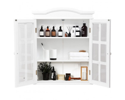 FaFurn Bathroom Cabinet - White, Wood