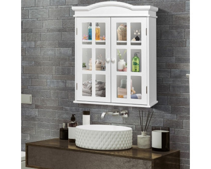 FaFurn Bathroom Cabinet - White, Wood