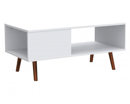 FaFurn - Modern Mid-Century Coffee Table Living Room Storage Shelf