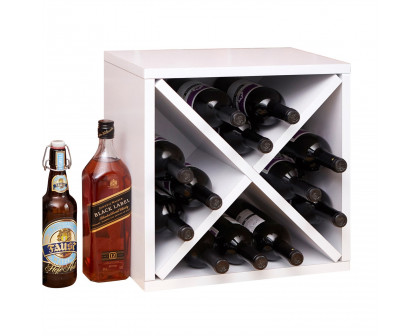 FaFurn - Stackable 12 Bottle Wine Rack