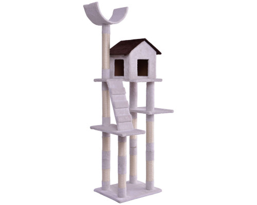 FaFurn - Cat Tree in White, Large